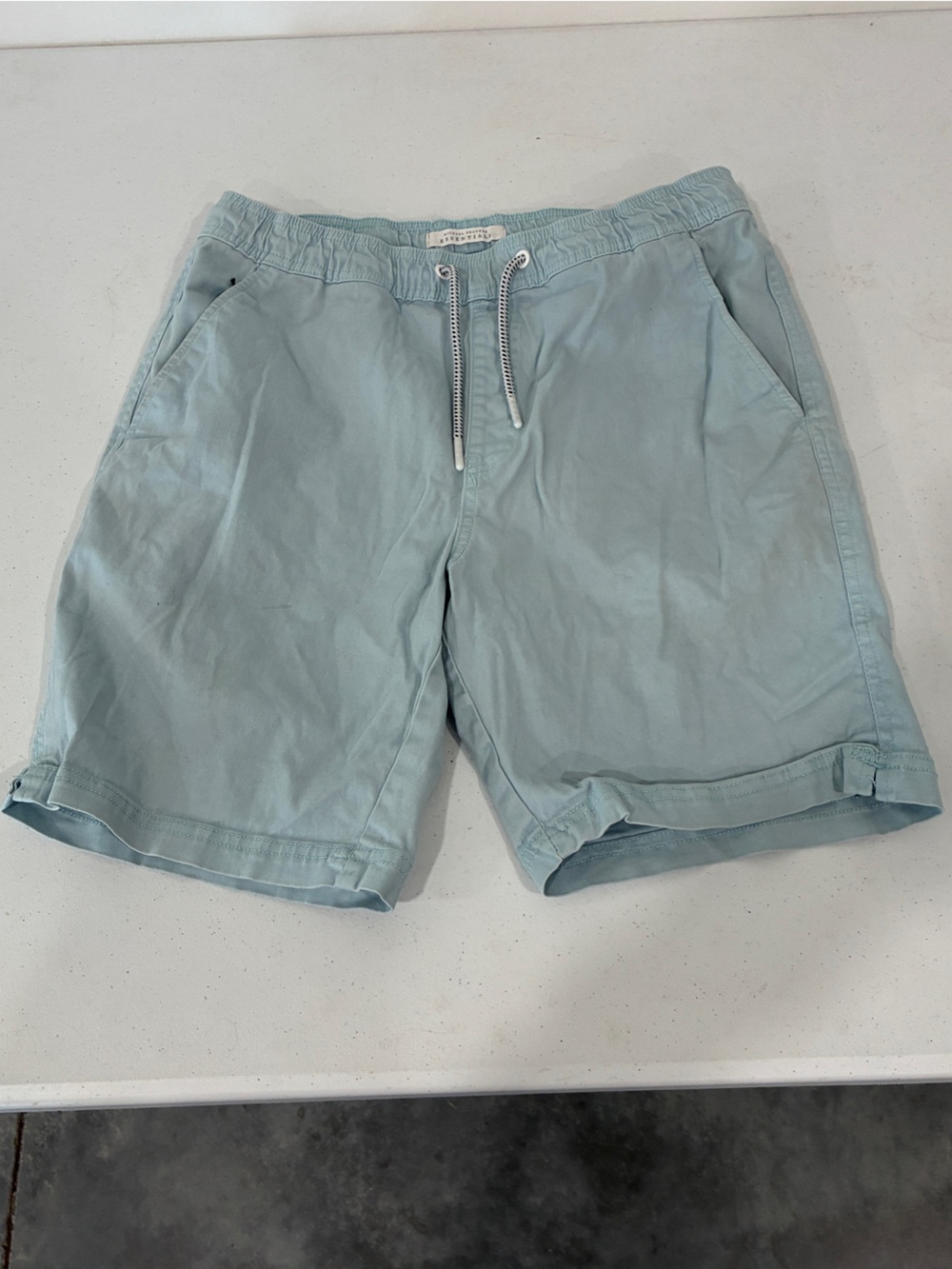 Michael Brandon Essentials Men’s Light Blue Casual Shorts- Size Small